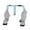 O456 B M!, variant on Dog Shoes Dog Suspender Boots Cute Dog Shoes Winter Breathable Dog Boots with Adjustable Buckle Strap Outdoor Walking Suspender Boots for Dogs（Gray） Happy Day!