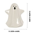 thumbnail image 3 of Adornos decorativos, regalos, decoraciones de festivales, lindo juego de adornos de luz nocturna fantasma, decoración divertida de escritorio para el hogar de Halloween, artesanías de cerámica, decora, 3 of 9