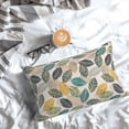 thumbnail image 5 of Yiaed Vintage Leaves Print Brushed Microfiber Envelope Pillowcases, Standard,Envelope Closure Pillow Cases(No pillow core)-14"x20", 5 of 6
