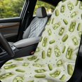 thumbnail image 4 of XYZCANDO Car Seat Cover Protector Cucumber Pattern Car Cushion Seat Covers for Outdoor Workout Gym, Sweatproof Washable Car Seat Towel Cover for Trucks SUV, 4 of 11