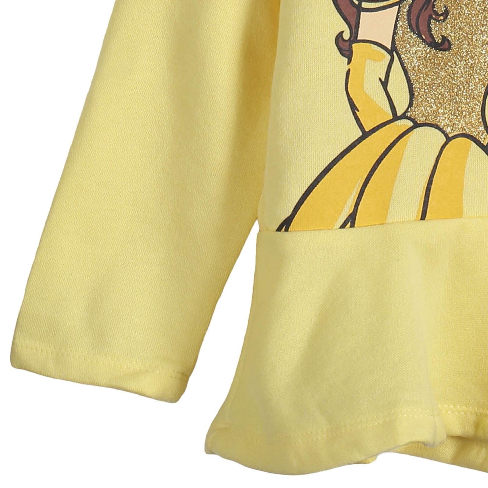Disney Princess Belle Pullover Hoodie and Leggings Outfit Set Infant to Big Kid
