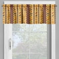 thumbnail image 4 of Ambesonne Egyptian Valance & Curtain, Hieroglyphs, 55"x45", Multicolor, 4 of 6