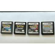 4 pcs Pokémon: Diamond, Black, Pearl, Soul Silver Edition (Nintendo DS)-Video Game Brand New Rating:E-Everyone