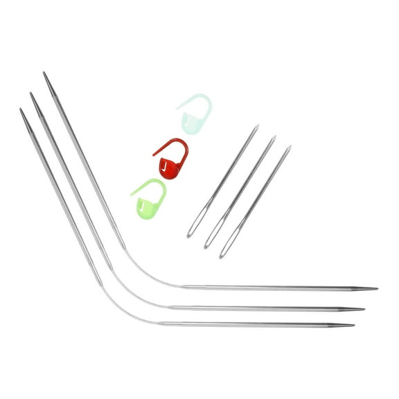 MLINS 1 Set of Knitting Needles Set Metal Knitting Needles Circular Needle Metal Needles for Knitting