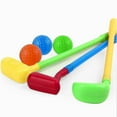 thumbnail image 4 of HJQEQVD 3PCS Golf Clubs Children Plastic Toys Leisure Sports Mini Golf Club Set Indoor and Outdoor Golf Toys for Boys and Girls Aged 1-5 Years Old, 4 of 7