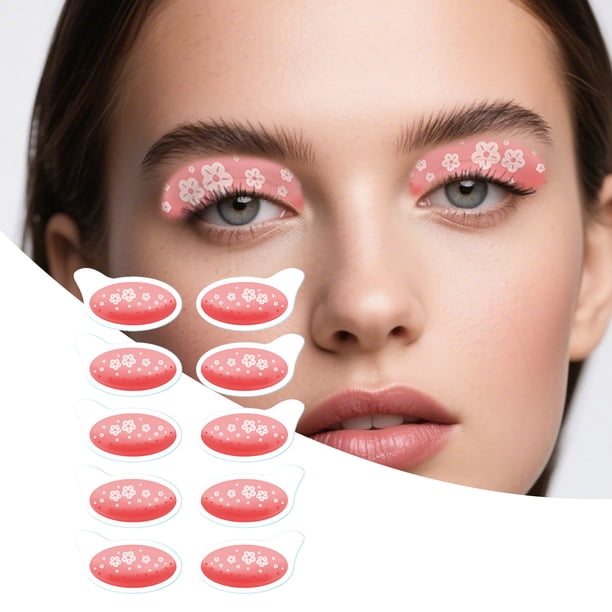 Pisexur Belleza Maquillaje Pegatinas de tatuajes de sombras de ojos cromáticas, resistentes al agua y al sudor, con duración de 24 horas, calcomanías hiperrealistas que campara mujeres y hombres