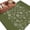 Green, variant on Japanese Area Rugs 6'x9', Washable Small Throw Rugs for Kitchen Dining room, Green Rustic Retro Pastoral Floral Leaves Indoor Outdoor Rug Non-Slip Low Pile Carpet Runner Reversible Floor Mats