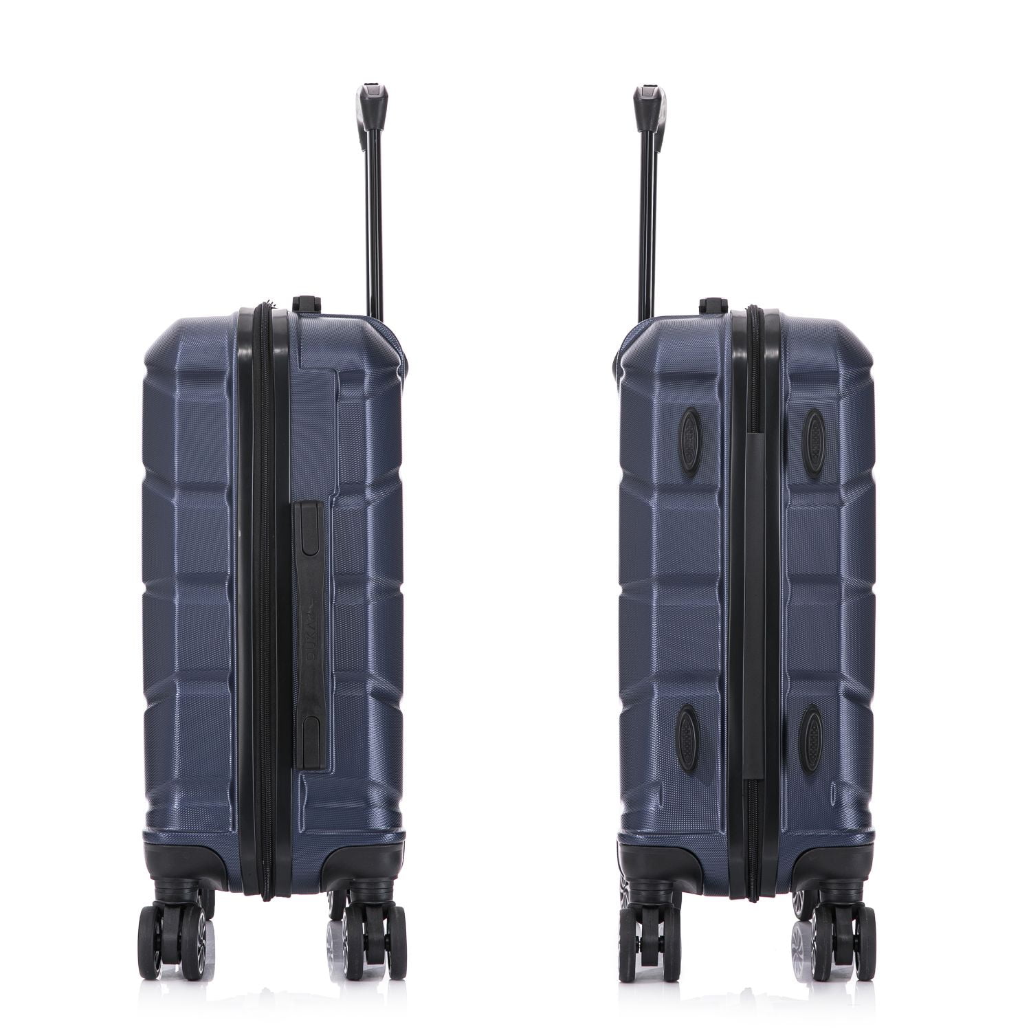 DUKAP SENSE 20" Hardside Lightweight Carry On Luggage with Spinner Wheels, Handle and Trolley, Blue