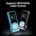 thumbnail image 4 of Mini reproductor de música MP3 portátil Reproductor de MP3 de metal con LCD, 4 of 8