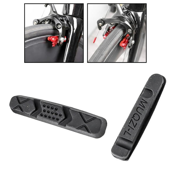 Pastillas de de , pastillas de de Pastillas de de carretera ideales para ciclistas de montaña para pastillas de negro DYNWAVEMX Pastillas de freno de bicicleta V