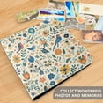 thumbnail image 4 of FORMRS 3 Ring Photo Album 4"x6" Self Adhesive Large Capacity PU Leather Cover, Cute Animals, 4 of 8