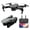 Black, variant on White Drone With 1080P Hd Fpv Camera, Altitude Hold, Headless Mode, Wifi Transmission, 4Ch Remote Control, Foldable Design And Led Lights For Kids Adults Aerial Photography, 4.92 X 3.19 X