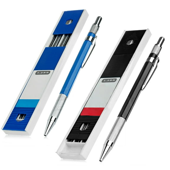 Hukai 2mm Holder Automatic Mechanical Drawing Drafting Pencil 12 Leads