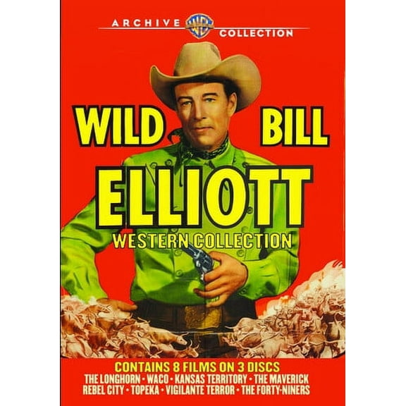Wild Bill Elliott: Western Collection (DVD), Warner Archives, Western