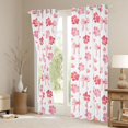 thumbnail image 3 of Homewish Kawaii Bow Dog Paw Kitchen Curtains,Lovely Pet Themed Black Out Curtains Pack of 2 (42x63 Each),Pink, 3 of 6