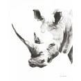 thumbnail image 2 of Valle, Aimee Del 20x24 Gold Ornate Wood Framed with Double Matting Museum Art Print Titled - Rhino Gray Crop, 2 of 4
