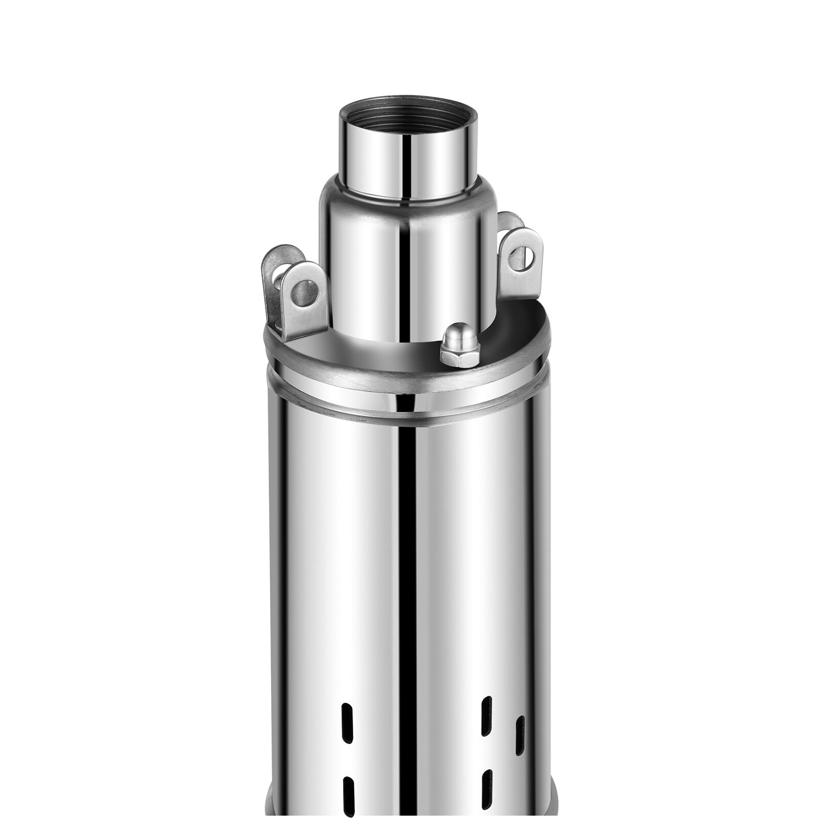 Deep Well Solar Submersible Water Pump, DC 24V 370W Submersible Deep Bore Well Water Pump, Bore Well Water Pump Brushless DC Motor Solar Water Pump for Village, Farm, Camping Car Water Supply