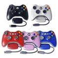 thumbnail image 2 of Manettes Sans Fil Joysticks Bluetooth Vibration Manette de Jeu avec Récepteur 2,4G Compatibles pour Xbox360 Pcs Bleu, 2 of 4