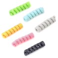 thumbnail image 1 of Cable Winder Clip For Mouse Phones Cable Holder Ties Charging Cable Protector For USB Charger Cord Management Cable Organizer 6pcs as shown, 1 of 6