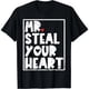 thumbnail image 1 of Camiseta de Niña "Mr. Roba Corazones" - Divertida para San Valentín, 1 of 7