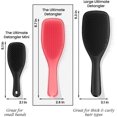 thumbnail image 5 of The Ultimate Smoothing Brush Ideal for wet and dry hair Detangles hair Reduces breakage and eliminates tangles Two-tier teeth and comfortable handle, 5 of 5