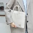 thumbnail image 4 of SuoKom Unisex waterproof Oxford and PU 15.6" Laptop Briefcase, White, 4 of 10