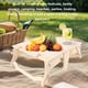 thumbnail image 5 of Mesa de Cesta de Picnic Plegable, 2 en 1 Mesa de Picnic Plegable de Plegable Bocadillo de Picnic de queso frutal Confesporte de Copa de Vino Picnics, Camping, Playas y Botes, 5 of 7
