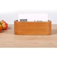 thumbnail image 3 of Tarjetero de madera, caja de almacenamiento de oficina, tarjeta de presentación Soporte, 3 of 4