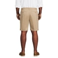 thumbnail image 2 of Lands' End Men's Big and Tall No Iron 9" Comfort Waist Pleated Front Chino Short, 2 of 4