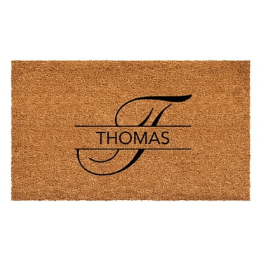 Calloway Mills 110992448 Thomas Personalized Doormat 24" x 48"
