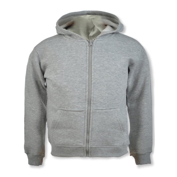 Cookie's Girls' Zipper Hoodie Color: heather gray Size: 4t