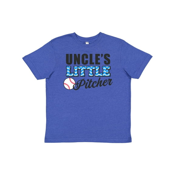 Inktastic Baseball Uncles Little Pitcher Youth T-Shirt