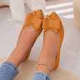 thumbnail image 6 of Women's Pointed Toe Flat Shoes Elegant Bow Knot Ballet Flats for Ladies Comfortable Slip-On Loafers, 36, 6 of 7