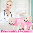thumbnail image 5 of YANGUMGUAN Dog Surgery Recovery Suit for Female Male Dogs, Cone E-Collar Alternative, Neuter Anti-Licking Onesie Abdominal Wound Protection for Dogs Cats, Pink, M, 5 of 7