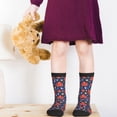 thumbnail image 5 of Fuzoiu Sea Animals Print Kids Socks For Boys Girls,Grip Crew Socks with Non Slip,Lightweight Stretch Crew Socks,Toddlers Crew Boot Socks, 5 of 5