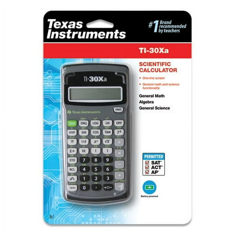 Texas Instruments TI30XA TI-30Xa Scientific Calculator, 10