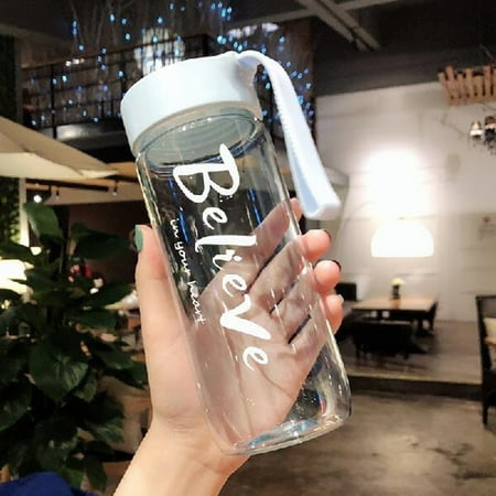 

Sport Water Bottle Leak Proof Travel Mugs Portable Fitness Transparent Water Jug for Outdoor Camping Sport Water Bottle Leak Proof Travel Mugs Portable Fitness Transparent Water Blue 600ml