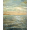 thumbnail image 2 of Nai, Danhui 26x32 Gold Ornate Wood Framed with Double Matting Museum Art Print Titled - Serene Sea II, 2 of 4