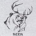 thumbnail image 4 of It's Always Sunny in Philadelphia Beer Bear+Deer Mac Heather Gray Adult T-Shirt, 4 of 4