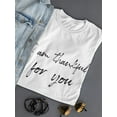 thumbnail image 3 of I Am Thankful For You Women T-Shirt, Female x-Large, 3 of 4