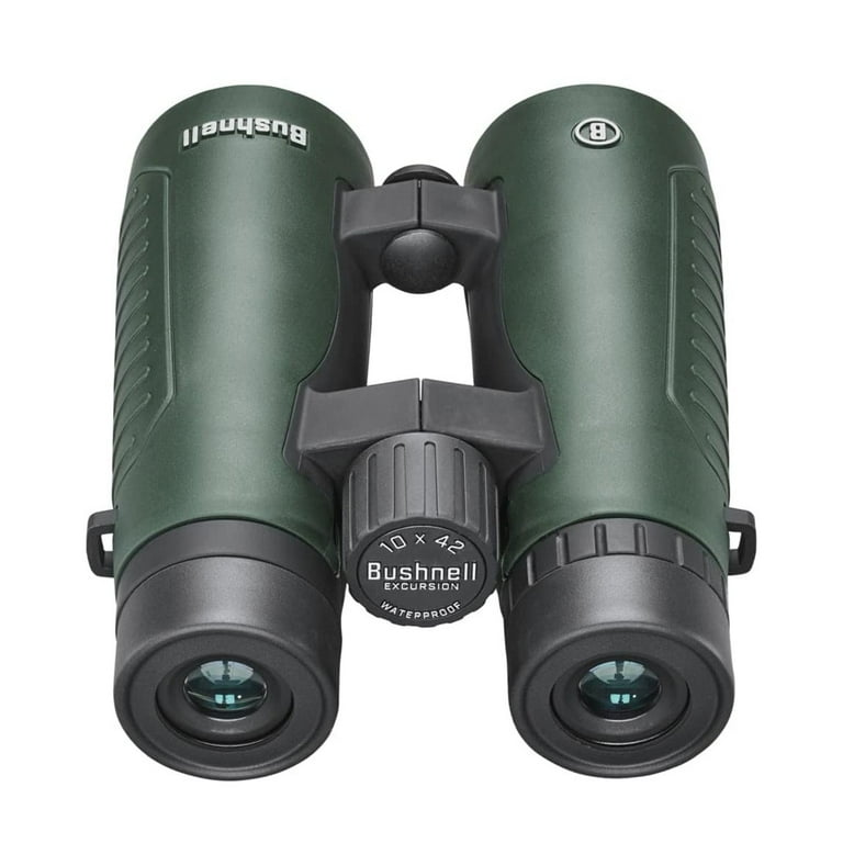 Bushnell Waterproof 10x42mm Excursion Roof Prism Binoculars, Green