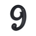 thumbnail image 1 of Número de casa HASWARE 14 cm negro de plástico ABS moderno 9, 1 of 6
