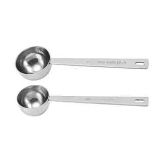 Adjustable Measure Sliding Measuring Spoon White Scoop Mr Helper Cup/TBS/ml  