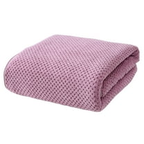 Tuvgenk Cotton Bath Towel Double-Stitched Edges Towels Absorbent Bathroom Quick-Dry Waffle Weave