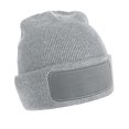 thumbnail image 1 of Beechfield - Gorro beanie básico de invierno unisex hombre mujer (Ideal para estampar/imprimir) (Gris Jaspeado), 1 of 2