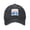 Black, variant on Men Women Washed Twill Baseball Cap Chicagoan City Flag Art Adjustable Dad Hat Navy Blue