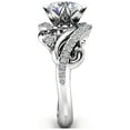 thumbnail image 3 of Art Nouveau Moissanite Engagement Ring, 3 of 3