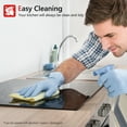 thumbnail image 6 of IsEasy 35.43" Electric Stove Top, 5 Burners, 8600W 220V Countertop Plate with Plug, 6 of 10