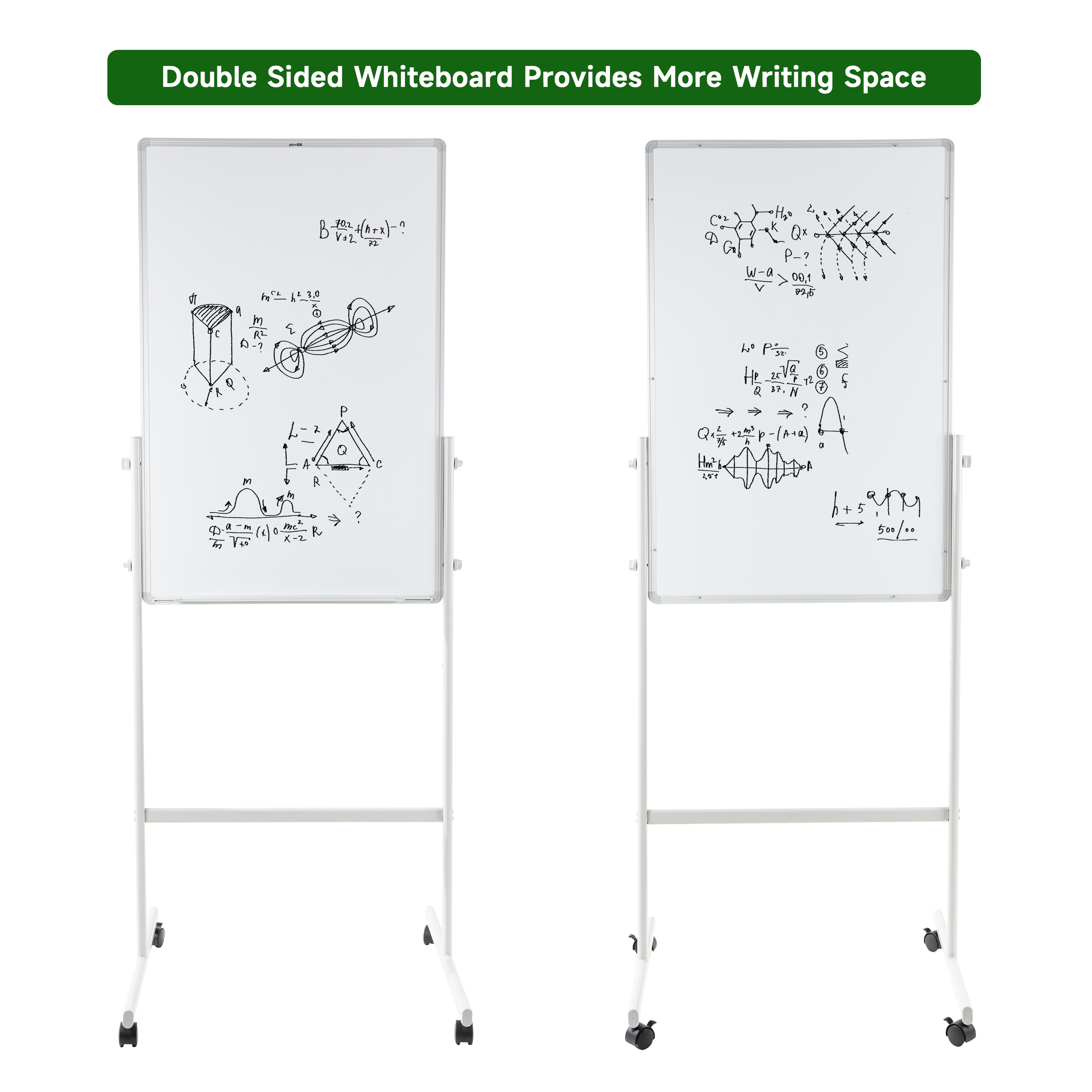 Pen+Gear Mobile Dry Erase Board 24x36 with Rolling Stand photo 4