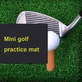 thumbnail image 1 of Backyard Golf Mat Residential Training Hitting Pad Practice Rubber Tee Holder, 1 of 9